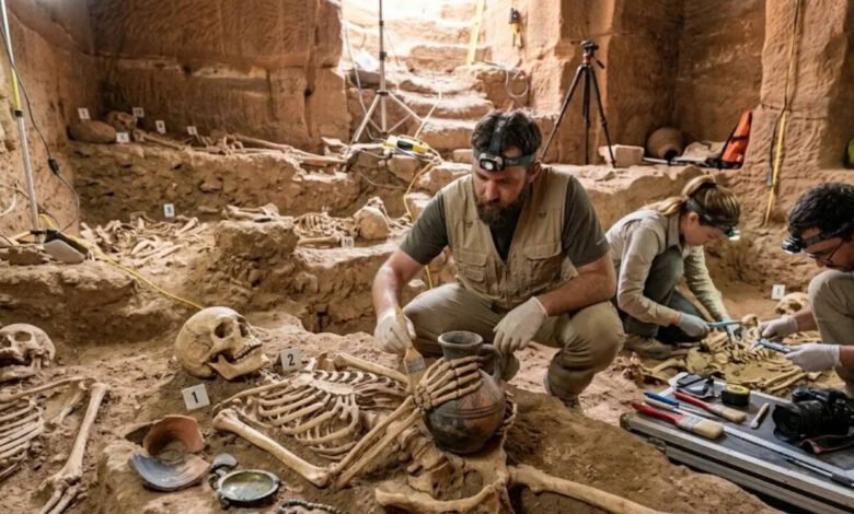 Indiana Jones comes to life: 12 skeletons found in a hidden Petra tomb beneath the Treasury