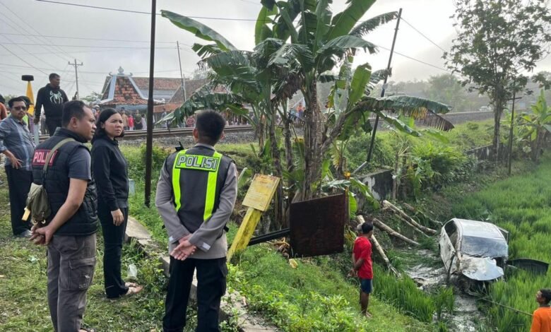 At least four killed in a train crash in Indonesia