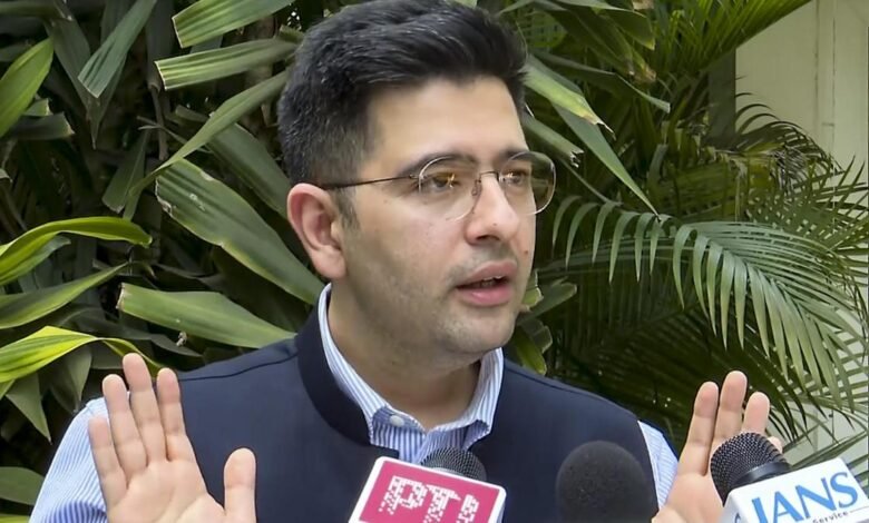 Raghav Chadha appointed chairman of Rajya Sabha Committee on Petitions
